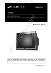 Magnasonic 20MP505 Manuel D'instructions