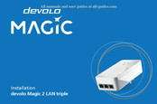 Devolo Magic 2 LAN triple Manuel D'installation
