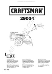 Craftsman 29004 Manuel D'instructions