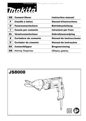 Makita JS8000 Manuel D'instructions