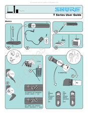 Shure T Série Mode D'emploi
