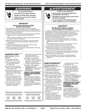 Whirlpool duet GHW9100LW2 Instructions