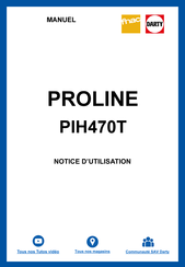 Proline PIH470T Manuel D'utilisation