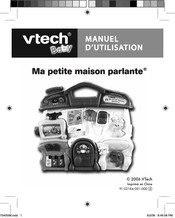 VTech baby Ma petite maison parlante Manuel D'utilisation