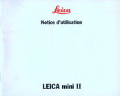 Leica mini II Notice D'utilisation