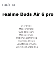 Realme Buds Air 6 pro Mode D'emploi