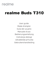 Realme Buds T310 Mode D'emploi