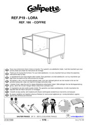 Gautier Galipette P19 LORA 166 Instructions De Montage