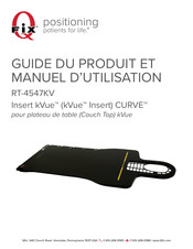 qfix RT-4547KV Insert kVue Guide Du Produit