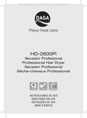 Daga HD-2600Pi Mode D'emploi