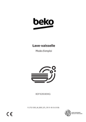 Beko BDFS26040WQ Mode D'emploi