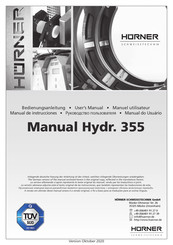 Hürner Hydr. 355 Manuel Utilisateur