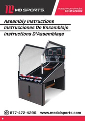 MD SPORTS BG135Y22002 Instructions D'assemblage