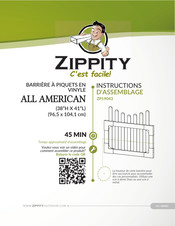 Zippity ZP19043 Instructions D'assemblage