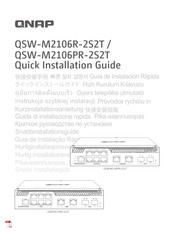 QNAP QSW-M2106R-2S2T Manuel D'instructions