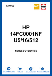 HP 14-FC0001NF Serie Manuel De L'utilisateur