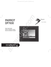 Parrot DF7630 Guide D'utilisation Rapide