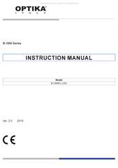 Optika Italy B-1000FL-LED Manuel D'instructions