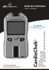 pts Diagnostics CardioChek Plus Guide De L'utilisateur