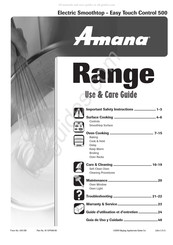 Amana AER5715QA Guide D'utilisation Et D'entretien