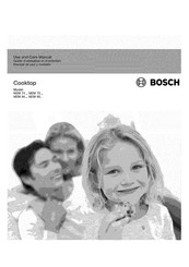 Bosch NEM7552UC/01 Guide D'utilisation Et D'entretien