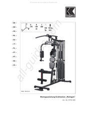 Kettler MULTIGYM Instructions De Montage