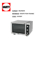 DeLonghi EO3275 Manuel D'utilisation