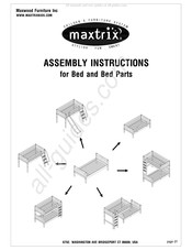 Maxwood Furniture Maxtrix Daybed Instructions De Montage