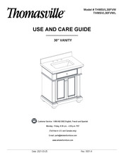 Thomasville McGinnis THMSVL30FVWL Guide D'utilisation Et D'entretien