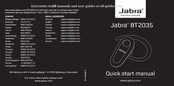 Jabra BT2035 Manuel De Demarrage Rapide