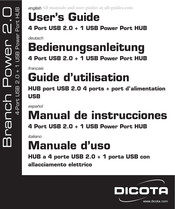 Dicota Branch Power 2.0 Guide D'utilisation