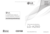 LG A250 Manuel D'utilisation