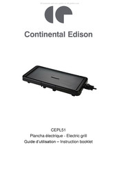 CONTINENTAL EDISON CEPL51 Guide D'utilisation