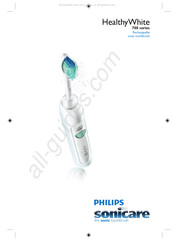 Philips sonicare HealthyWhite 700 Série Mode D'emploi