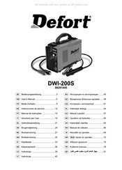 Defort DWI-200S Mode D'emploi