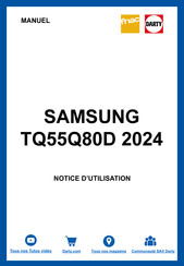 Samsung TQ55Q80D Guide Utilisateur