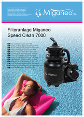 Miganeo Speed Clean 7000 Mode D'emploi