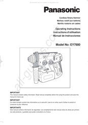 Panasonic EY7880LN2S Instructions D'utilisation