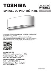 Toshiba RAS-M07N4KVRG-E Manuel Du Propriétaire