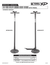 K-Tool XD KTI61076 Manuel Du Propriétaire