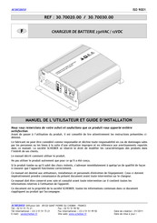 SCHEIBER 30.70020.00 Manuel De L'utilisateur Et Guide D'installation