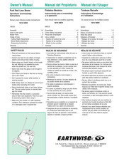 EarthWise 1819-18EW Manuel De L'usager