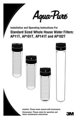 3M Aqua-Pure AP11T Instructions D'installation Et D'utilisation