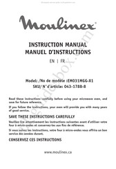 Moulinex 043-1788-8 Manuel D'instructions