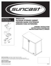 Suncast BMOC4100 Instructions D'assemblage