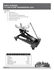 Mountain MTN5555 Mode D'emploi