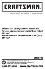 Craftsman CMCD732 Guide D'utilisation