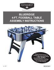 Hathaway BLUERIDGE BG50381 Instructions De Montage