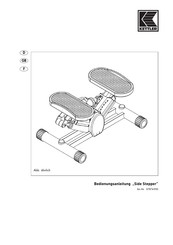 Kettler Side Stepper Mode D'emploi