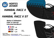 Kortel Design KANIBAL RACE II Notice D'utilisation